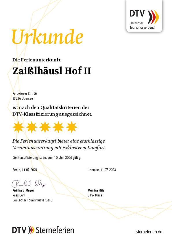 Zaisslhaeusl Hof Ferienwohnungen Übersee Rom bilde