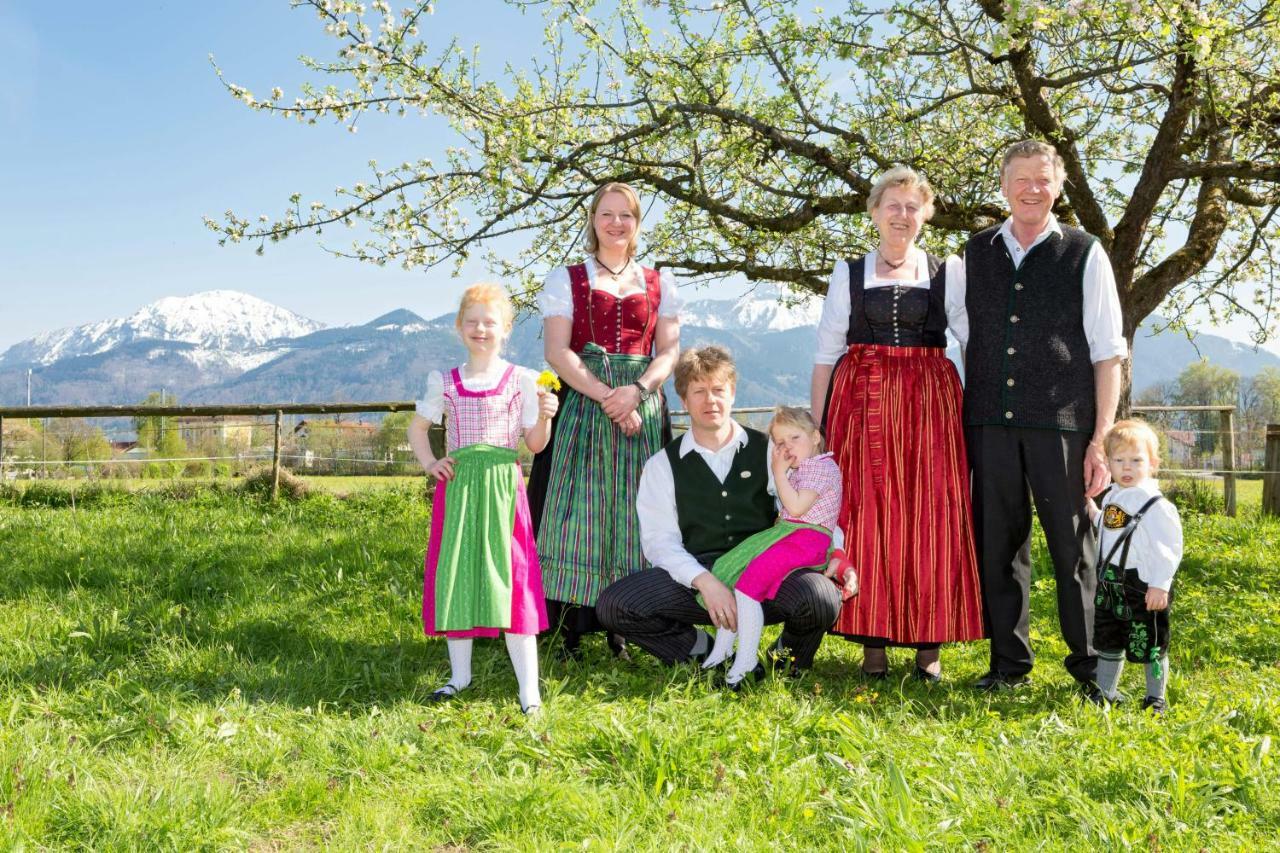 Zaisslhaeusl Hof Ferienwohnungen Übersee Eksteriør bilde