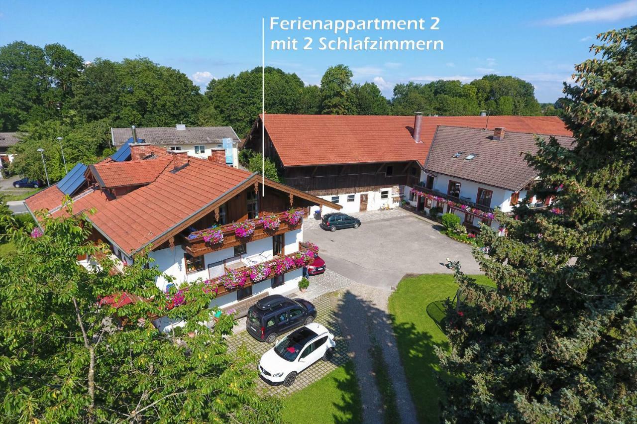 Zaisslhaeusl Hof Ferienwohnungen Übersee Eksteriør bilde